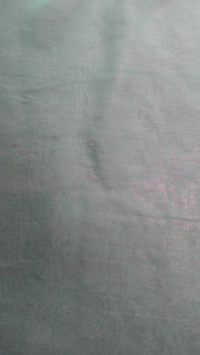 Bottle Green Vintage Sequinned Sari - New