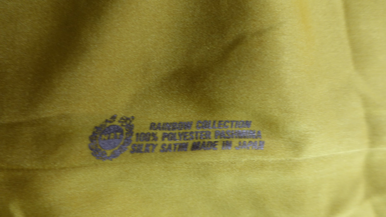 Ochre Salwar Kameez With Banarsi Silk Dupatta - UK 18/EU 44 - Preloved