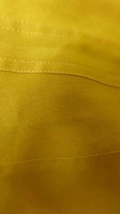 Ochre Salwar Kameez With Banarsi Silk Dupatta - UK 18/EU 44 - Preloved