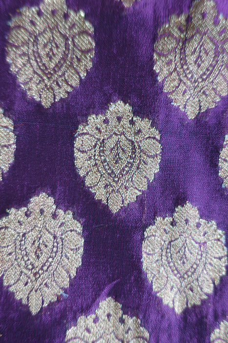 Plum Embroidered Tote Bag - New - Indian Suit Company