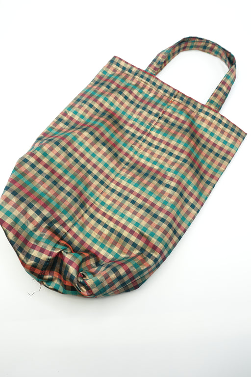 Small Chequered Gift Bag - New - Indian Suit Company