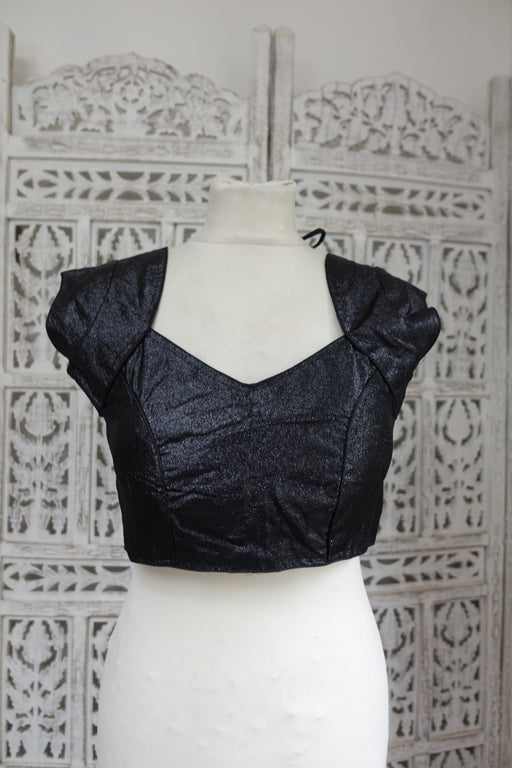 Black Choli / Blouse - UK 10 / EU 36 - New - Indian Suit Company