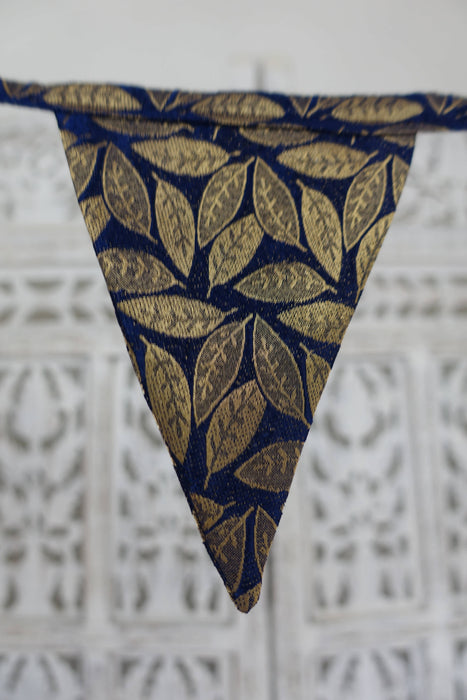 Navy & Gold Bunting - 6.1 Metres