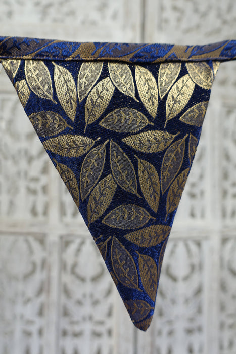 Navy & Gold Bunting - 6.1 Metres