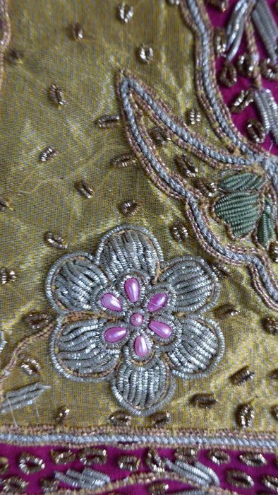 Gold Vintage Wedding Lengha - UK 22/EU 48 - Preloved