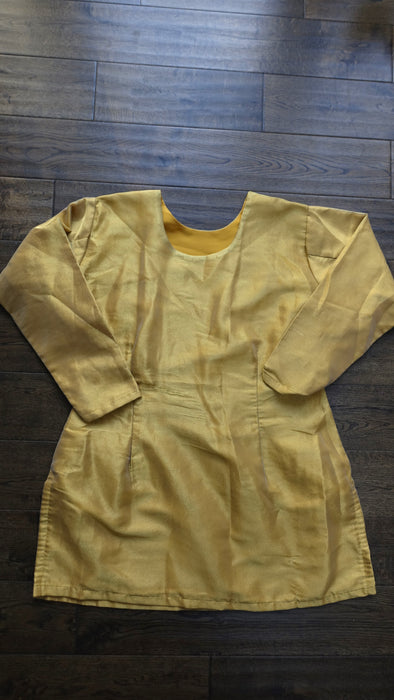 Gold Vintage Wedding Lengha - UK 22 / EU 48 - Preloved