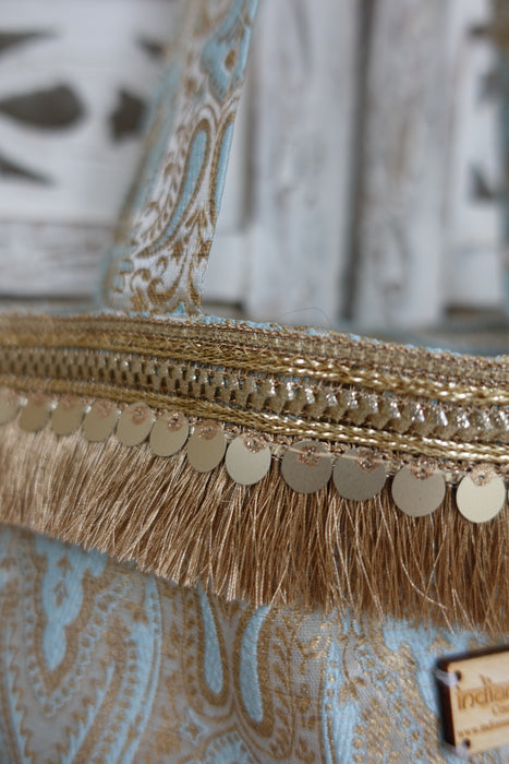 Pale Blue Tote Bag - New