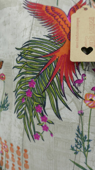 Exotic Print Cotton Tote Bag