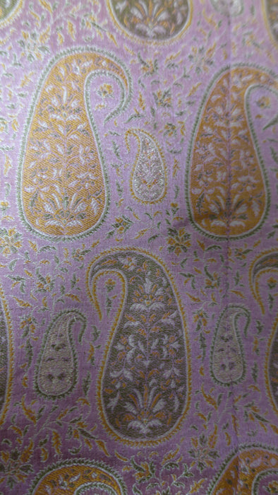 Soft Pink Paisely Silk Tote Bag
