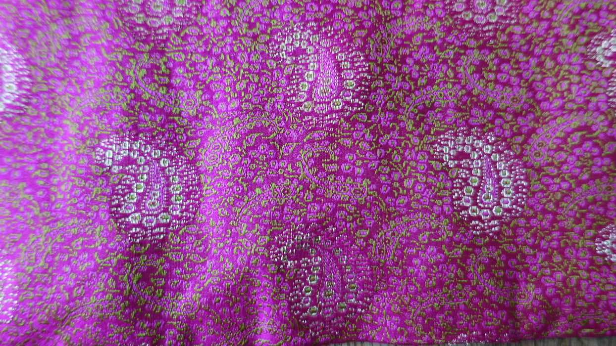 Pink Vintage Brocade Envelope