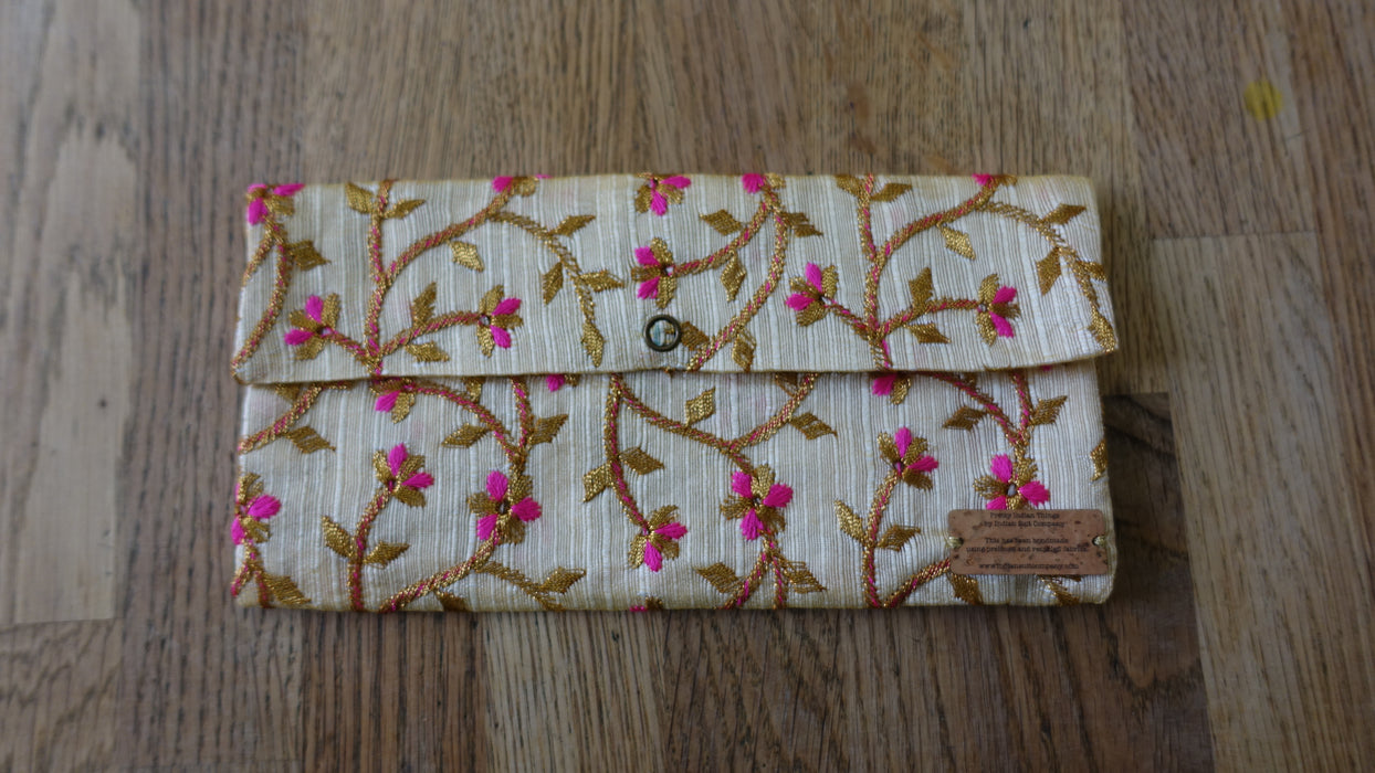 Vintage Silk & Reclaimed Fabric Gift Shagun / Envelopes – Pack of 5 (Clearance)