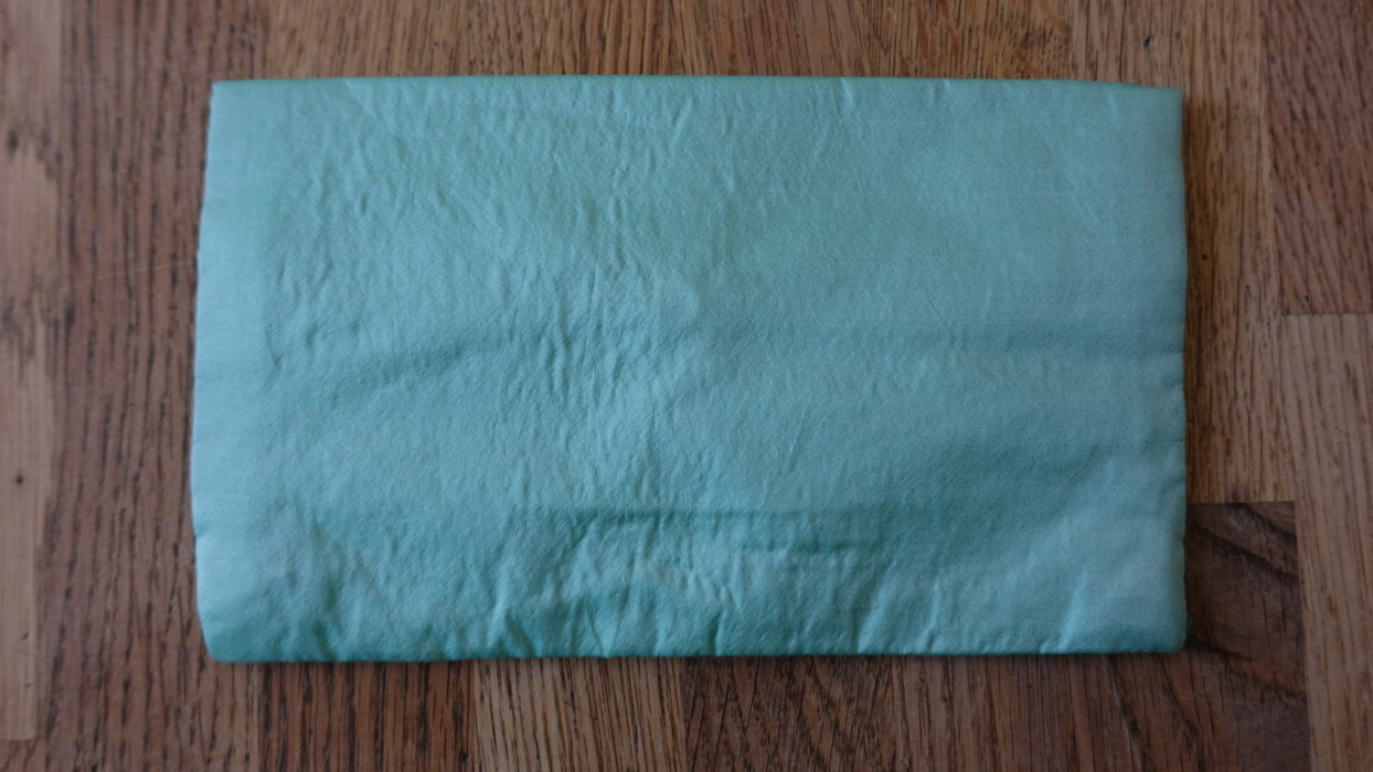 Aqua Blue Vintage Silk Envelope