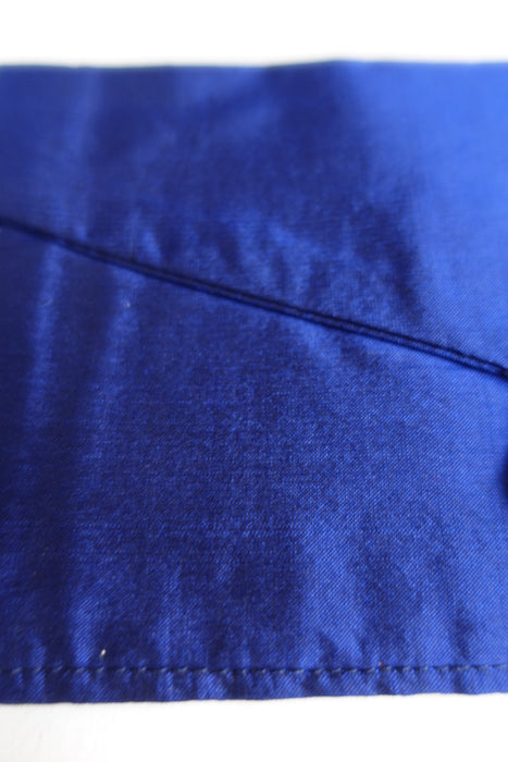 Royal Blue Silk Envelope