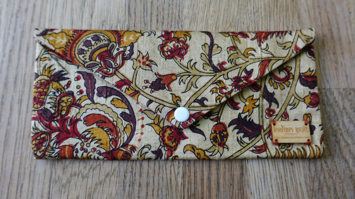 Vintage Silk & Reclaimed Fabric Gift Shagun / Envelopes – Pack of 5 (Clearance)
