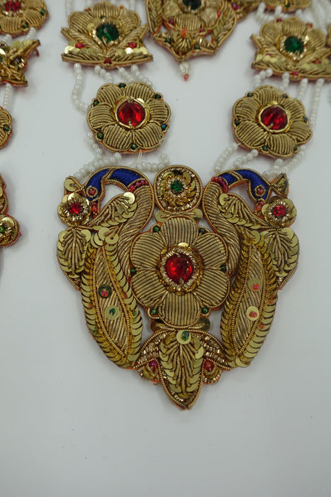 Vintage Zardosi Collection Of Wedding Necklaces - Preloved