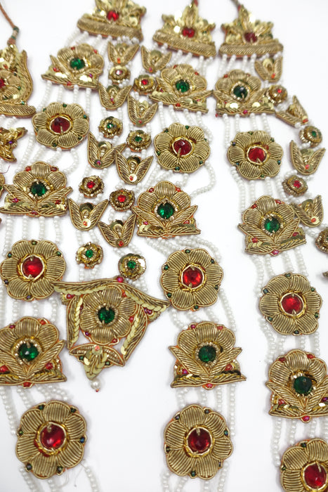 Vintage Zardosi Collection Of Wedding Necklaces - Preloved