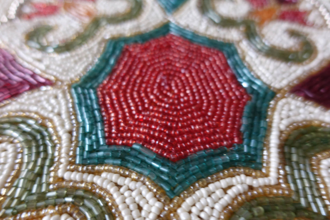 Beaded Table Decoration Mat