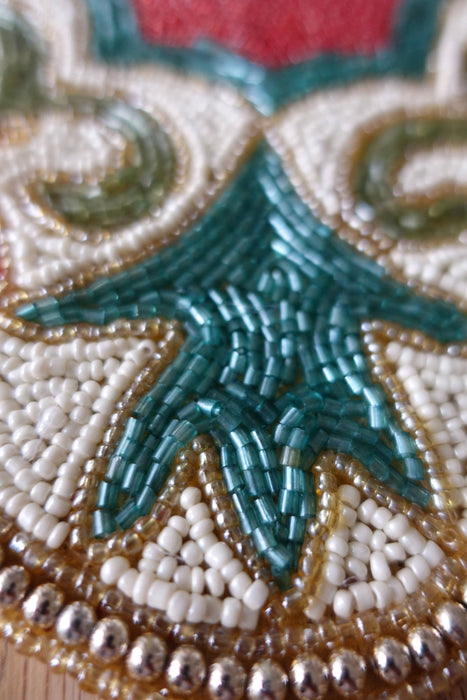 Beaded Table Decoration Mat