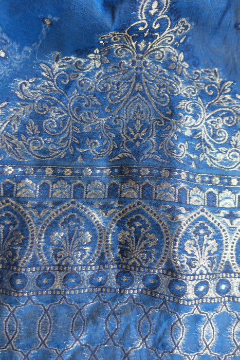 Blue Churidaar With Shawl - UK 12/EU 38 - Preloved