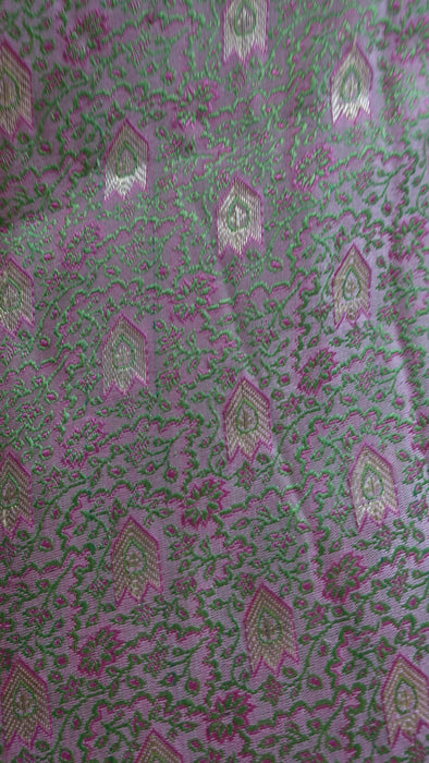 Soft Blue And Pink Sari With Blouse To Fit 36 Bust - New