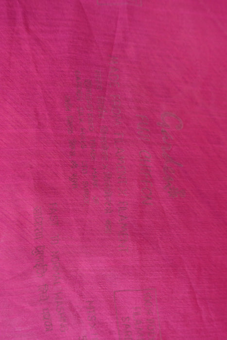 Pink Sequinned Vintage Wedding Sari - New