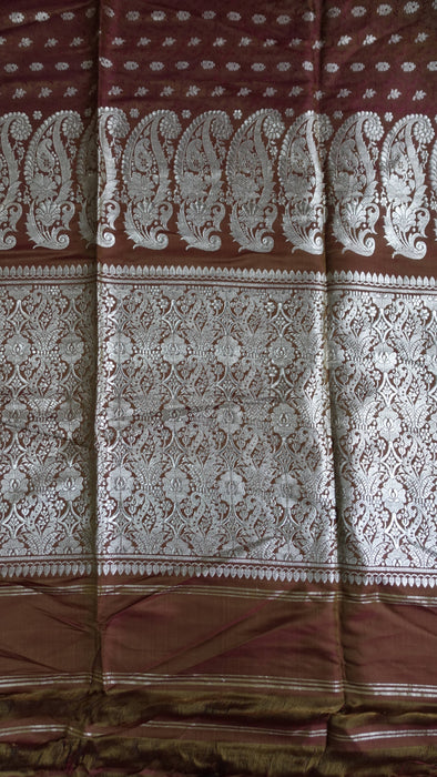 2 Tone Vintage Banarsi Heavy Sari - New