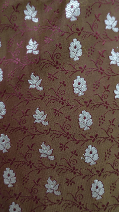2 Tone Vintage Banarsi Heavy Sari - New
