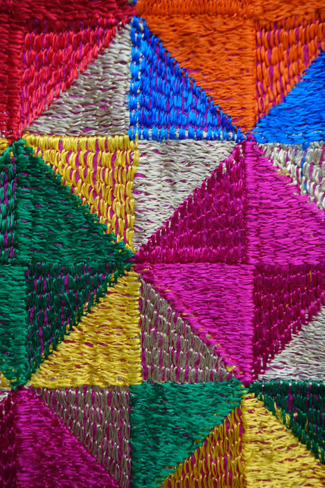 Colourful Phulkari Dupatta - New