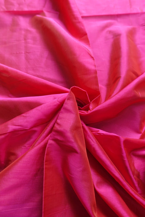 Pink Vintage Silk Blend Shawl - New