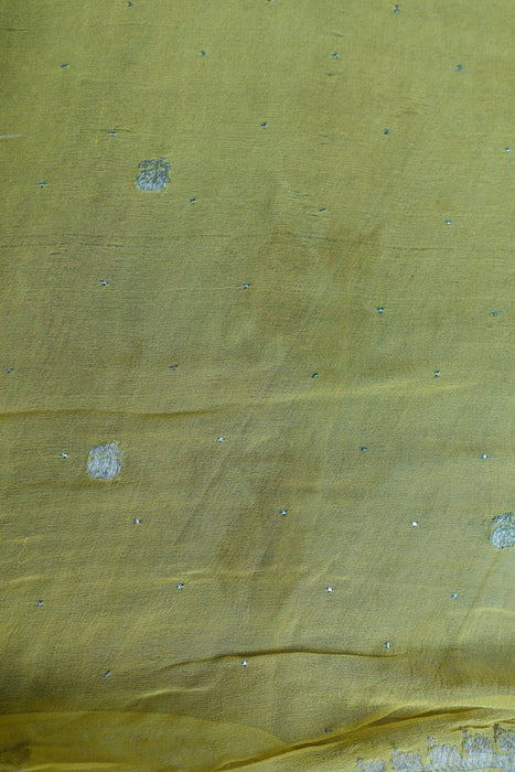 Yellow Chiffon Banarsi Dupatta - Preloved