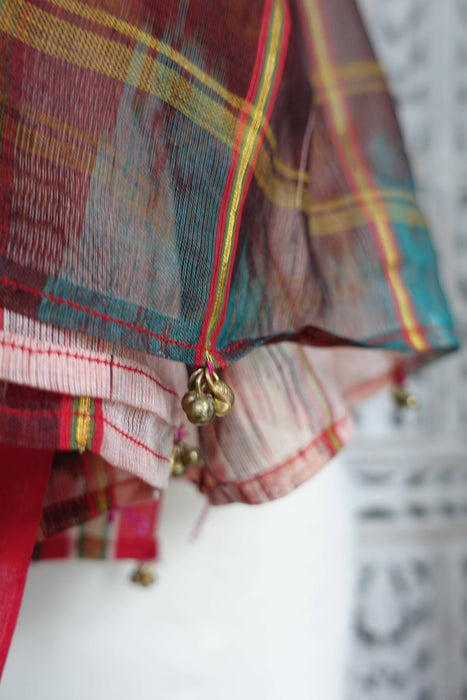 Ikat Cotton Thin Dupatta - New