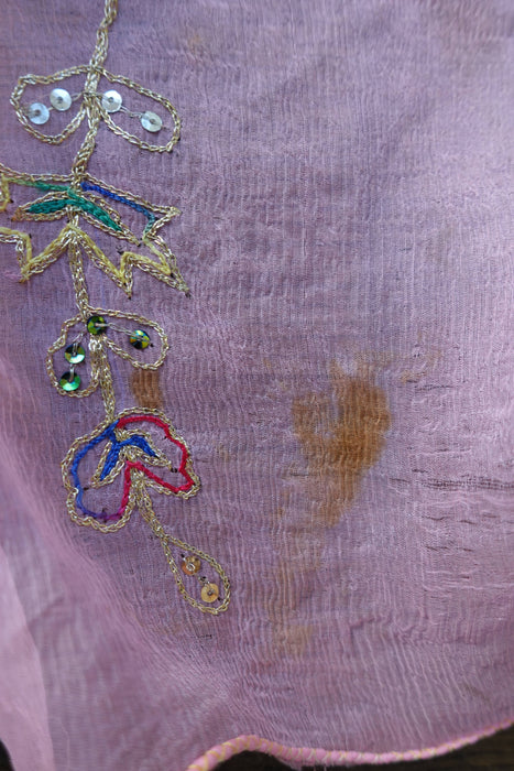 Pale Pink Vintage Dupatta - Preloved
