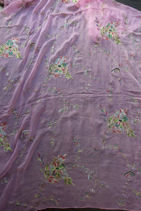 Pale Pink Vintage Dupatta - Preloved