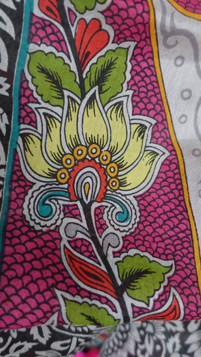 Printed Cotton Silk Dupatta - New