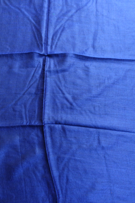 2 Tone Black And Blue Really Soft Scarf - New