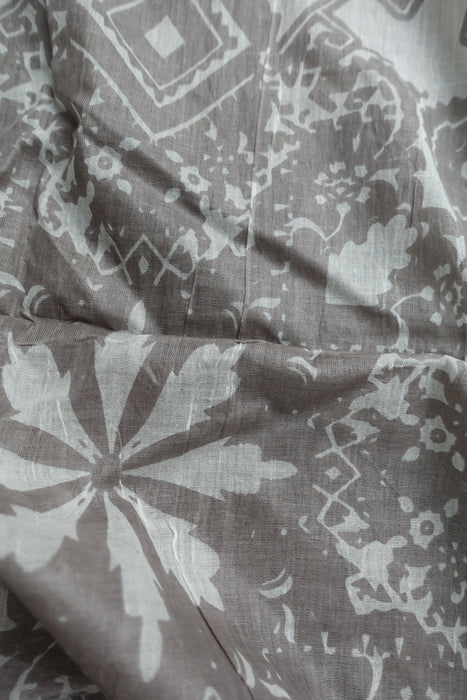 Beige 4 Way Pure Cotton Scarf - New