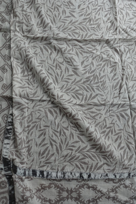 Beige 4 Way Pure Cotton Scarf - New