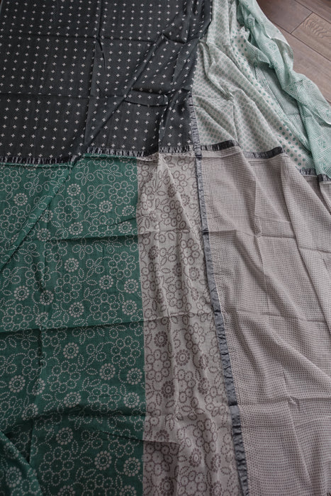 Mint 4 Way Pure Cotton Scarf - New