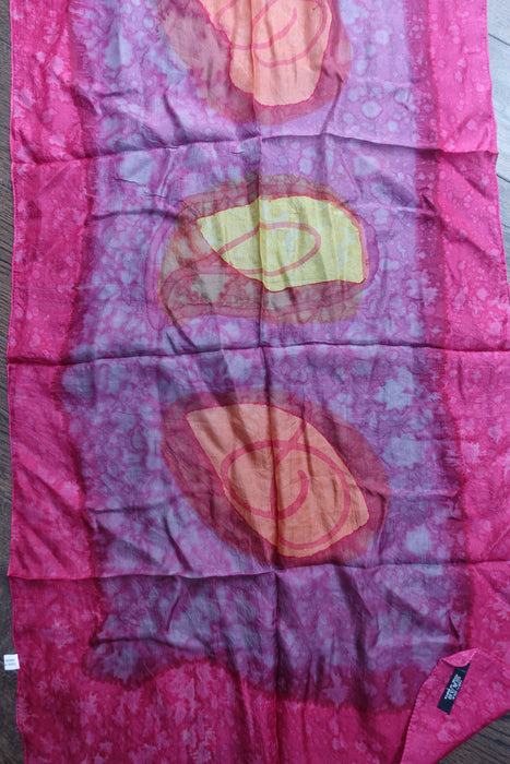 Pink Silk Scarf - New
