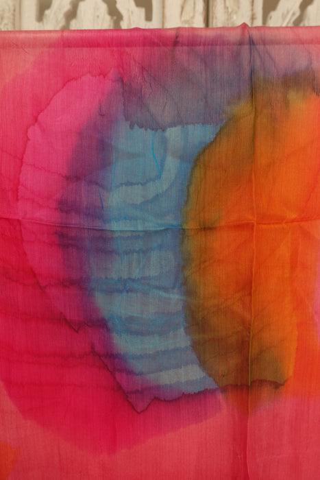 Pink Silk Scarf - New