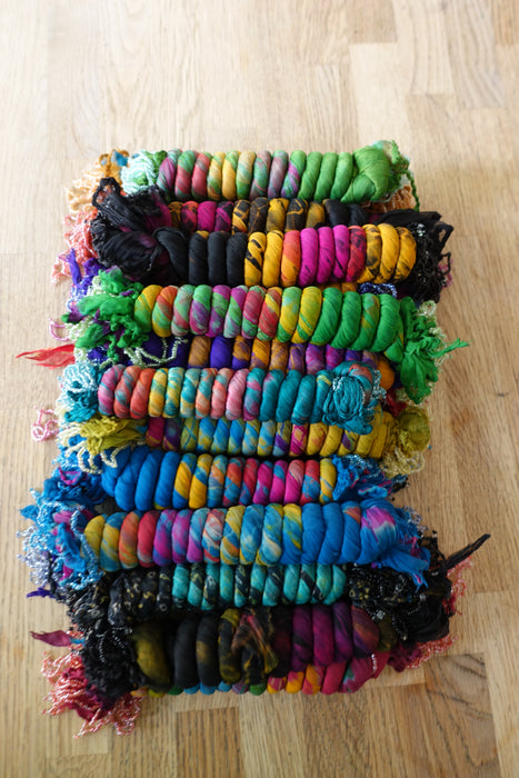 Collection Of 17 Printed Scarves - New