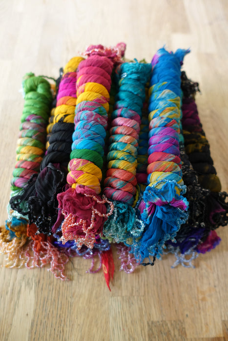 Collection Of 17 Printed Scarves - New