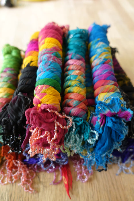 Collection Of 17 Printed Scarves - New