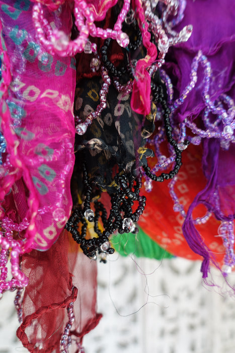 Collection Of 17 Colourful Scarves -  New