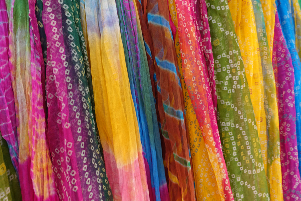 Collection Of 17 Colourful Scarves -  New