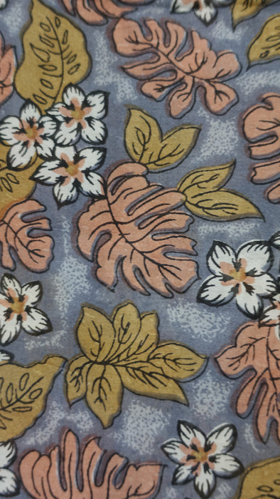 Autumnal Handloom Silk Square Scarf