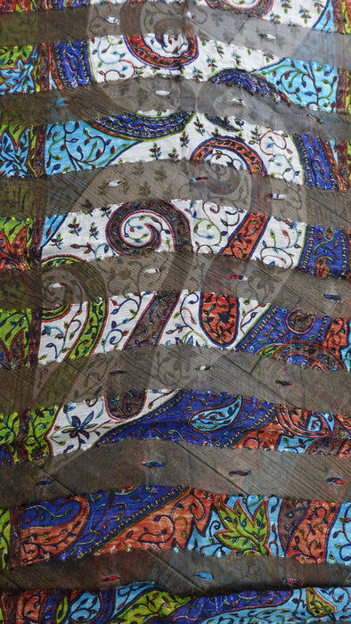 Multicoloured Hands And Looms Scarf