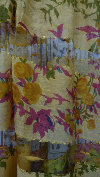 Amber  Pure Silk  Hands And Looms Scarf