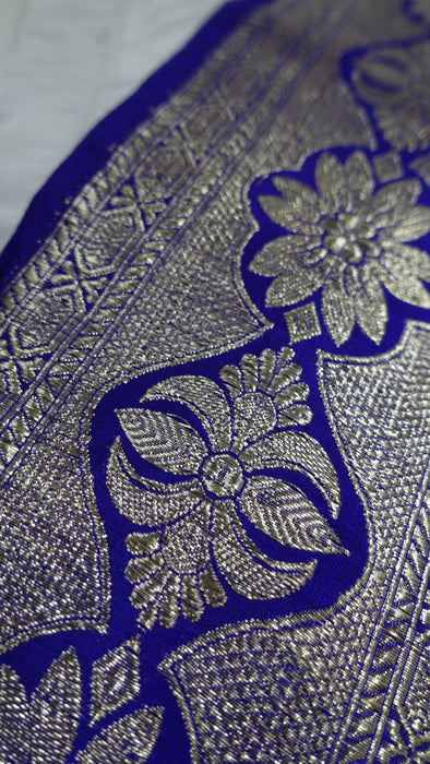 Purple Silk Vintage Shawl - New