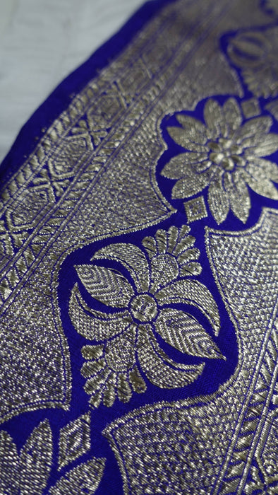 Purple Silk Vintage Shawl - New